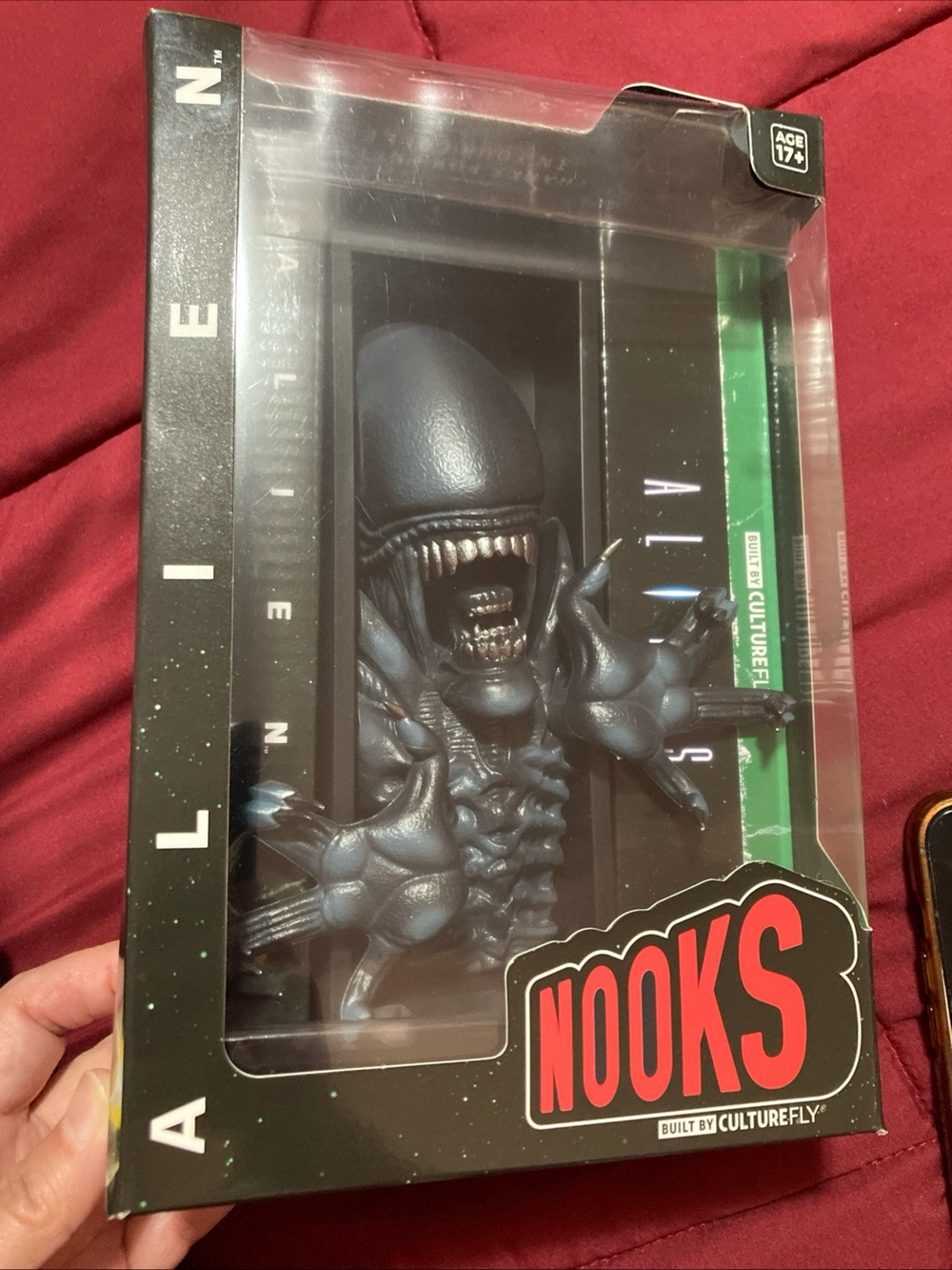 Culturefly Nooks Alien Xenomorph Book Nook Shelf Statue NIB Ages 17+
